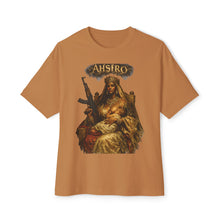 Boxy Tee — 'AHSIRO' Vintage Madonna Graphic Oversized T-Shirt