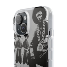 Vintage Hip-Hop Flexi Case, Unique Phone Cover, Retro Style, Gift for Music Lovers, Cool Phone Accessory, Tech Protection