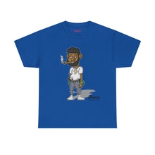 Streetwear Tee — Retro Cartoon Character with 'I Don’t Hate I Get Motivated' Back Print