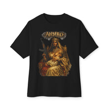 Boxy Tee — 'AHSIRO' Vintage Madonna Graphic Oversized T-Shirt