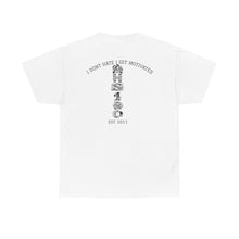 Streetwear Tee — Retro Cartoon Character with 'I Don’t Hate I Get Motivated' Back Print