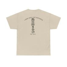 Streetwear Tee — Retro Cartoon Character with 'I Don’t Hate I Get Motivated' Back Print