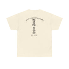 Streetwear Tee — Retro Cartoon Character with 'I Don’t Hate I Get Motivated' Back Print