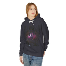 Royal Wings Unisex Lightweight Hooded Sweatshirt, Casual Apparel, Gift for Her, Hoodie, Artistic Design, Streetwear