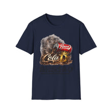 Cola D Vintage Afro Crown T‑Shirt — Pensa Soda Retro Graphic Tee