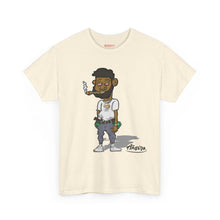 Streetwear Tee — Retro Cartoon Character with 'I Don’t Hate I Get Motivated' Back Print