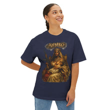 Boxy Tee — 'AHSIRO' Vintage Madonna Graphic Oversized T-Shirt