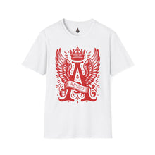 Vintage-Inspired Graphic T-Shirt, Unisex Softstyle Tee, Winged A Design, Casual Wear, Gift for Men & Women, Birthday & Nature Lovers
