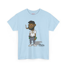 Streetwear Tee — Retro Cartoon Character with 'I Don’t Hate I Get Motivated' Back Print