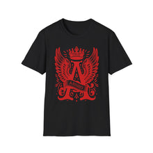 Vintage-Inspired Graphic T-Shirt, Unisex Softstyle Tee, Winged A Design, Casual Wear, Gift for Men & Women, Birthday & Nature Lovers