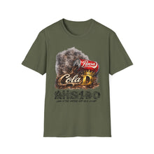 Cola D Vintage Afro Crown T‑Shirt — Pensa Soda Retro Graphic Tee