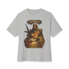 Boxy Tee — 'AHSIRO' Vintage Madonna Graphic Oversized T-Shirt