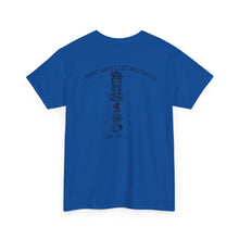 Streetwear Tee — Retro Cartoon Character with 'I Don’t Hate I Get Motivated' Back Print