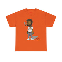 Streetwear Tee — Retro Cartoon Character with 'I Don’t Hate I Get Motivated' Back Print