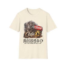 Cola D Vintage Afro Crown T‑Shirt — Pensa Soda Retro Graphic Tee