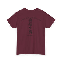 Streetwear Tee — Retro Cartoon Character with 'I Don’t Hate I Get Motivated' Back Print