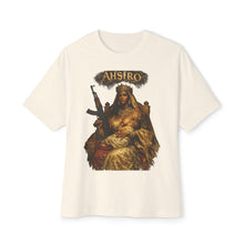 Boxy Tee — 'AHSIRO' Vintage Madonna Graphic Oversized T-Shirt