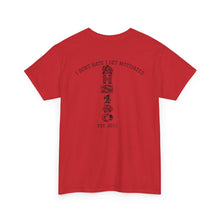 Streetwear Tee — Retro Cartoon Character with 'I Don’t Hate I Get Motivated' Back Print