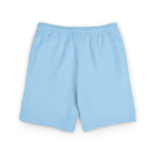 Astrology Crest Fleece Sweat Shorts — 'Mirror' Celestial Graphic