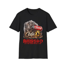 Cola D Vintage Afro Crown T‑Shirt — Pensa Soda Retro Graphic Tee